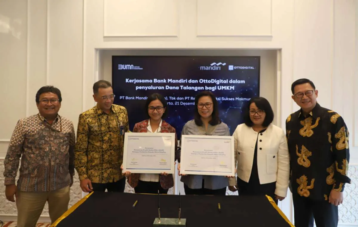 Bank Mandiri Gandeng Ekosistem Salim Grup Memperluas Akses Pembiayaan Bagi UMKM
