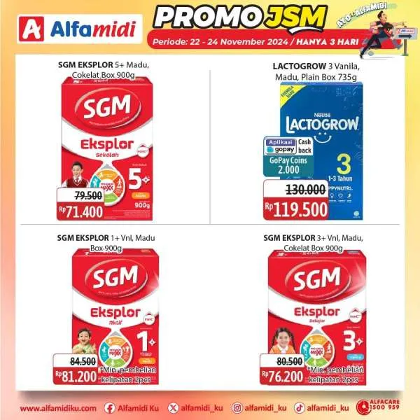 Promo JSM Alfamidi Periode 22-24 November 2024