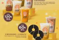Promo JCO Special Delivery Offers 18-31 Agustus, 2 Beverages dan 2 Donuts Rp 60.000