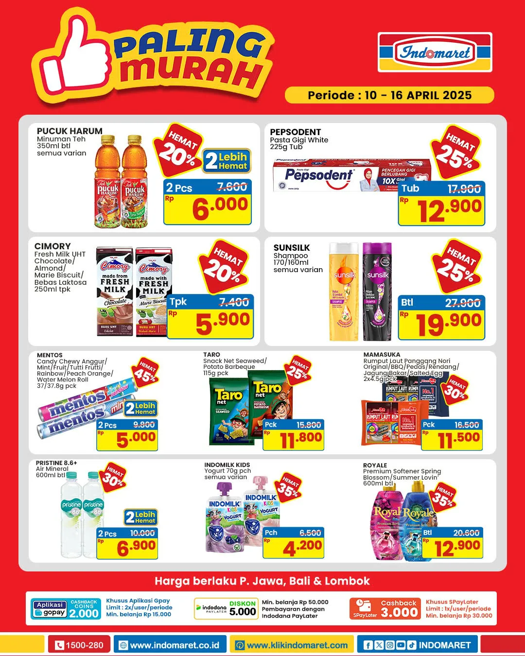 Promo Indomaret 10-16 April 2025 Paling Murah