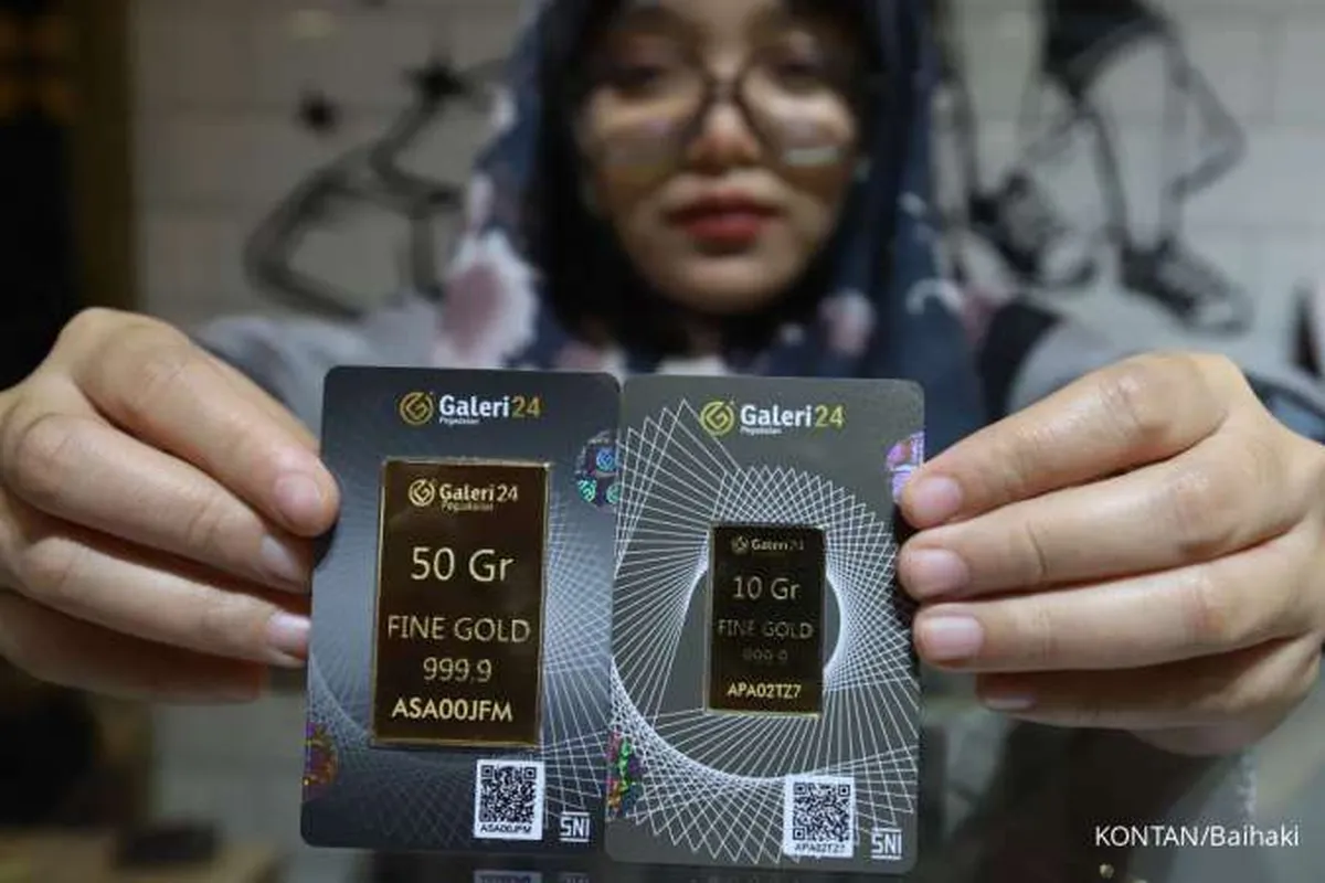 Tengok Harga Emas Hari Ini di Pegadaian Kamis (27/11) UBS, GALERI 24