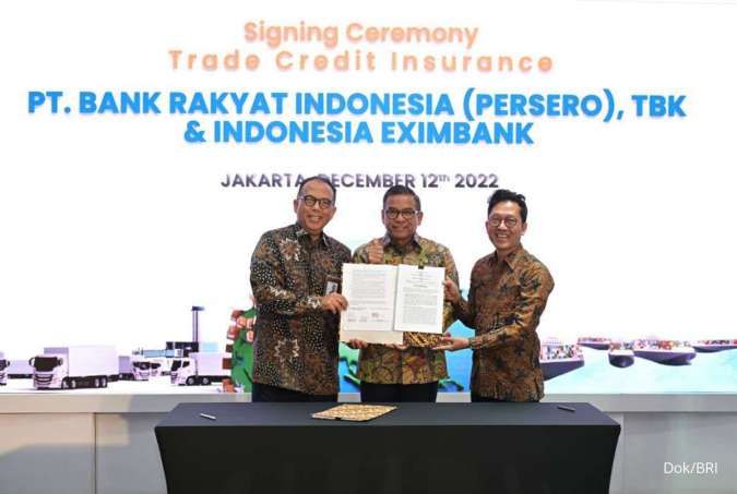 Perkuat Layanan Trade Finance bagi Eksportir, BRI Gandeng Indonesia Eximbank