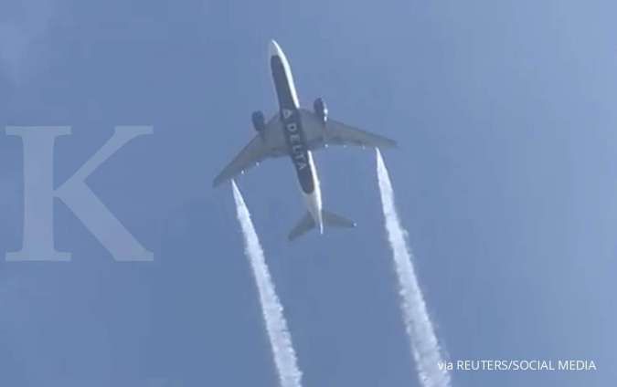 Jet Delta Airlines buang bahan bakar di udara, 17 murid SD luka tertimpa