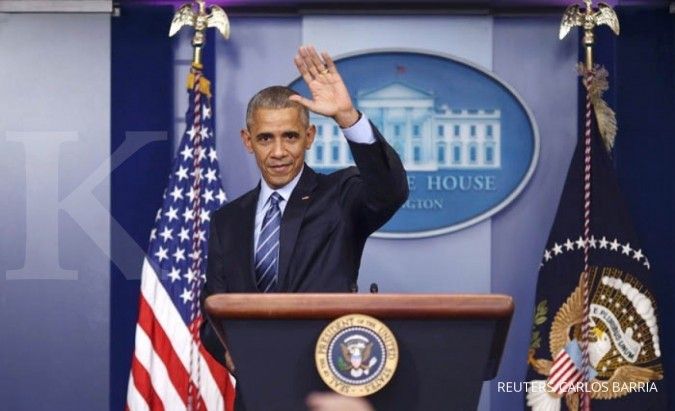 Barack Obama bersiap meninggalkan Gedung Putih