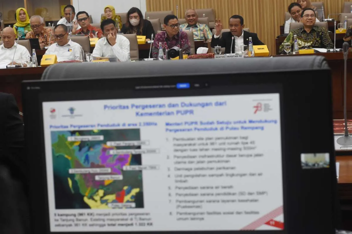 DPR Minta Kejelasan Investasi Xinyi Group di Proyek Rempang, Begini Penjelasan Bahlil