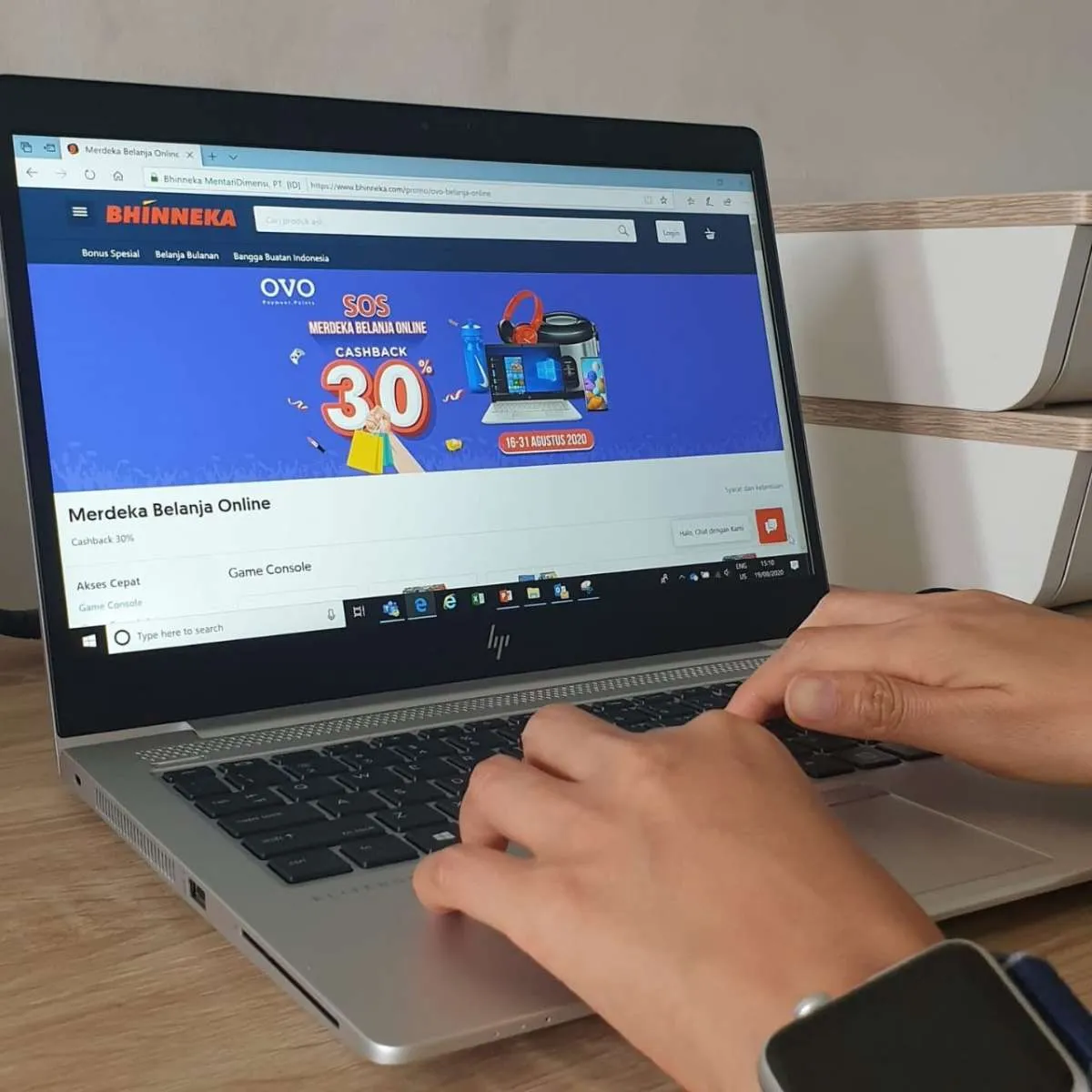 Dalam rangka HUT RI ke-75, pelanggan Bhinneka dapat menikmati cashback 30%