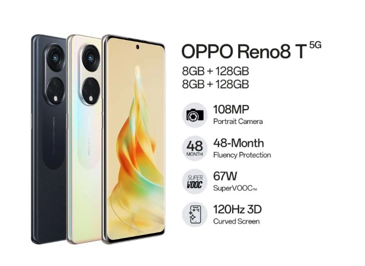 Cek Harga HP OPPO Reno8 T 5G Terbaru dan Spesifikasinya per Juni 2023