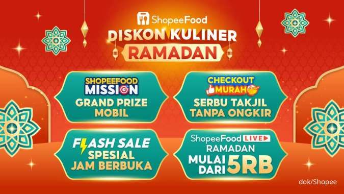 ShopeeFood Kembali Gelar Diskon Kuliner Ramadan, Penasaran Promonya?