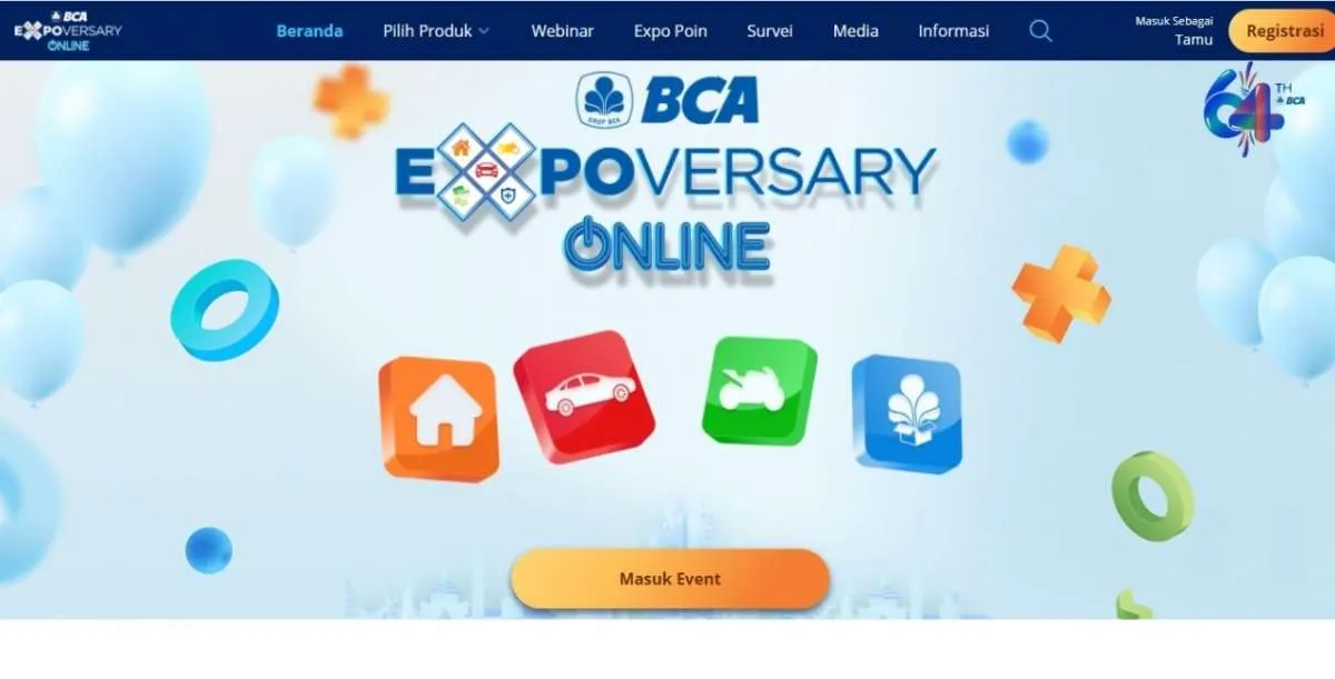 Hingga Jumat (12/3), BCA Expoversary Online 2021 bukukan transaksi Rp 12,9 triliun