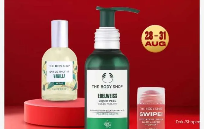 Promo Payday The Body Shop Periode 28-31 Agustus 2025, Parfum-Eye Serum Diskon 30%