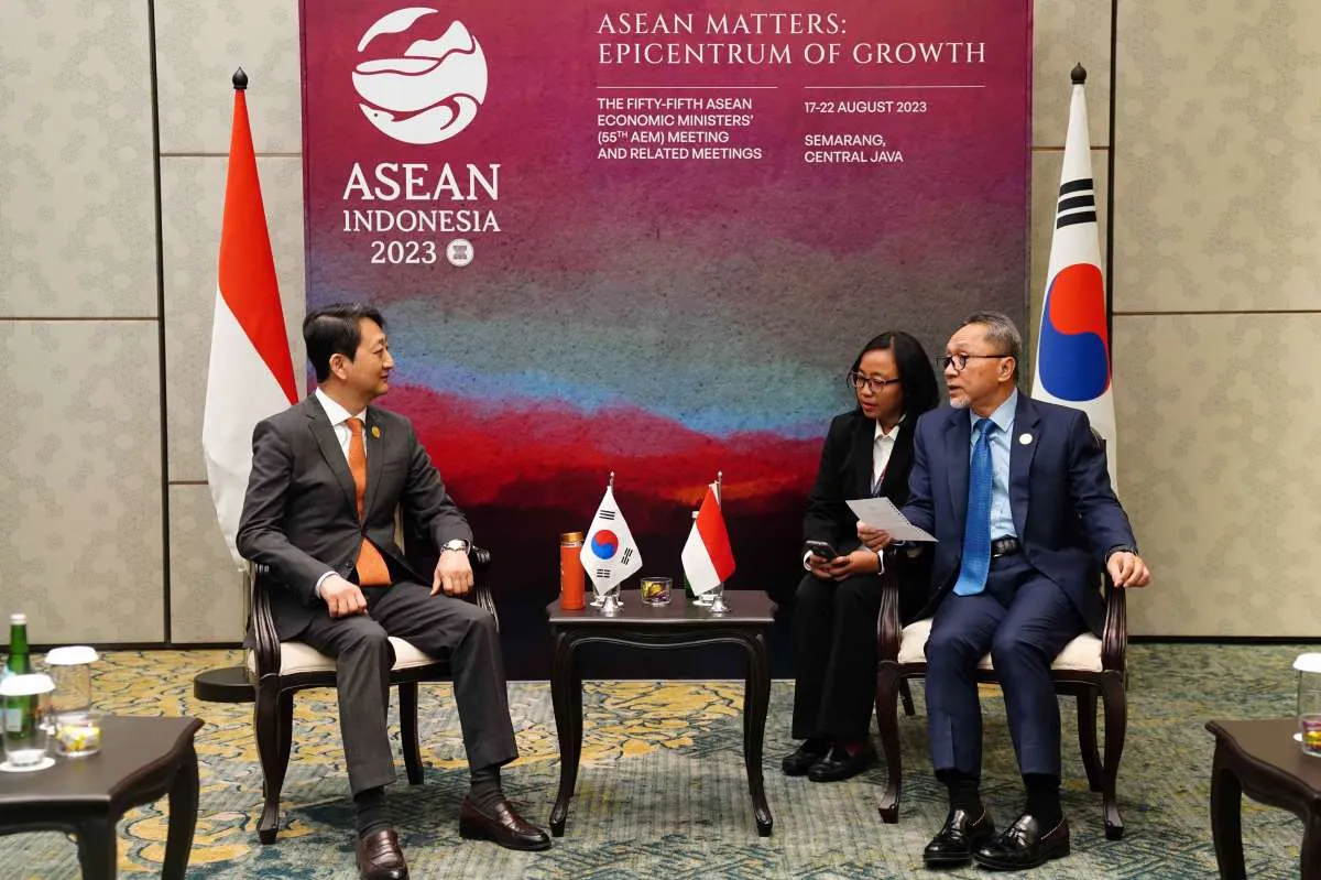 Bertemu Mendag Korsel, Mendag Zulkifli Hasan: Perkuat IK-CEPA 