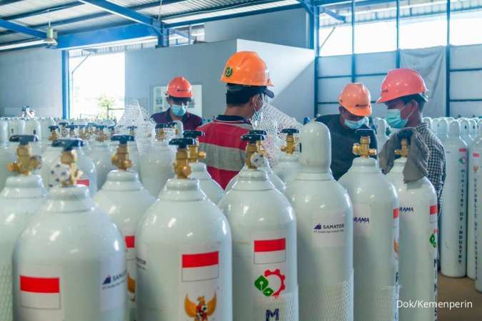 Kemenperin: Sampai saat ini belum ada produsen tabung oksigen dalam negeri