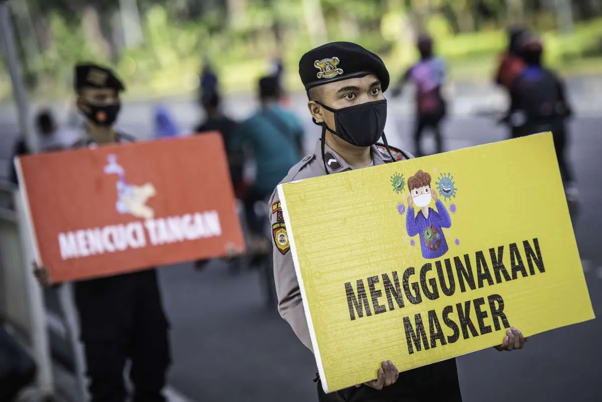 Disiplin pakai masker saat corona, ini masker pilihan petinggi perusahaan tambang