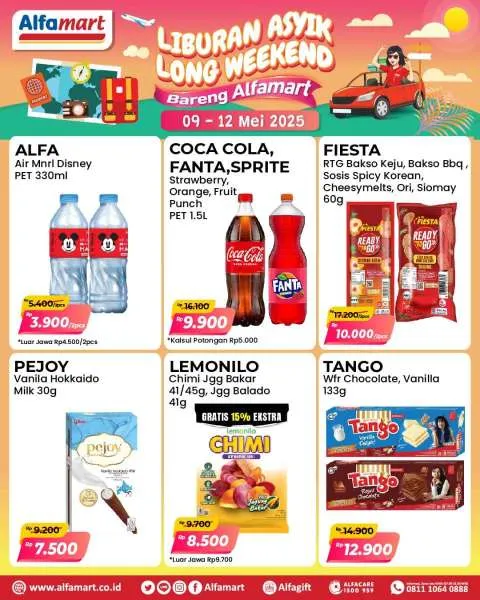 Promo Alfamart Long Weekend Periode 9-12 Mei 2025