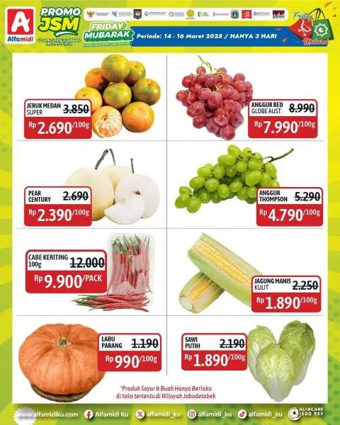 Promo JSM Alfamidi Periode 14-16 Maret 2025