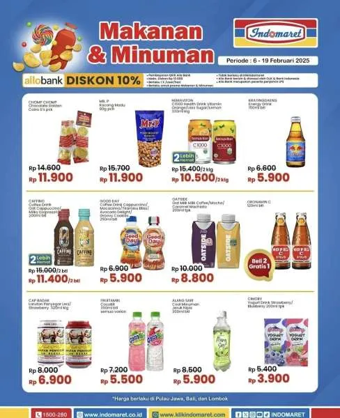 Promo Indomaret Super Hemat Periode 6-19 Februari 2025