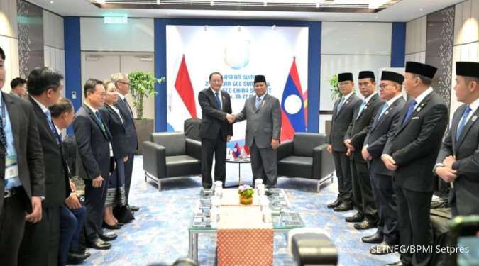 Bertemu PM Laos, Presiden Prabowo Bahas Upaya Peningkatan Sektor Perdagangan