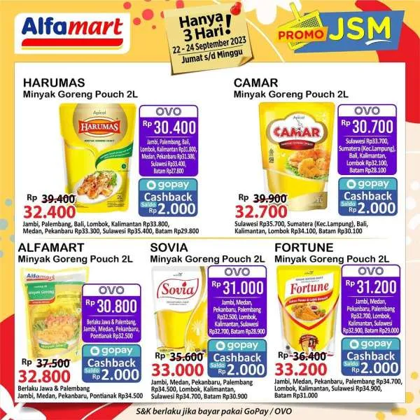 Katalog Promo JSM Alfamart Terbaru 22-24 September 2023