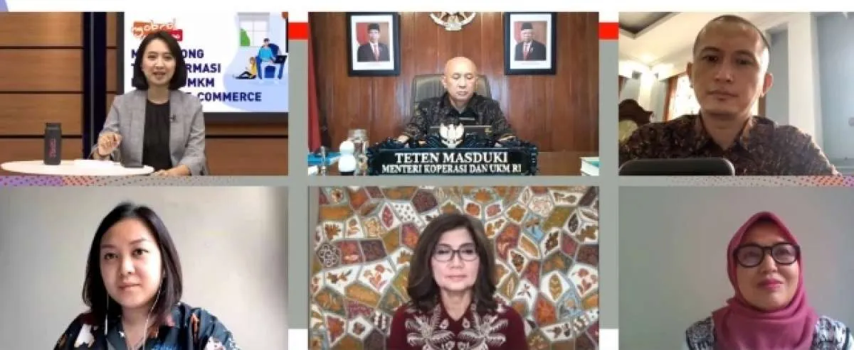 Bisnis UMKM dengan platform digital mampu bertahan di tengah pandemi 