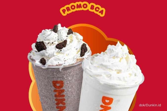 Promo Dunkin x BCA Beli 1 Dapat 2 Sampai Minggu, Promo Minuman Favorit di Akhir Pekan