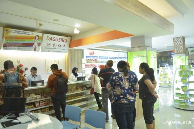 Kalbe Farma bakal bangun 100 apotek di 2017