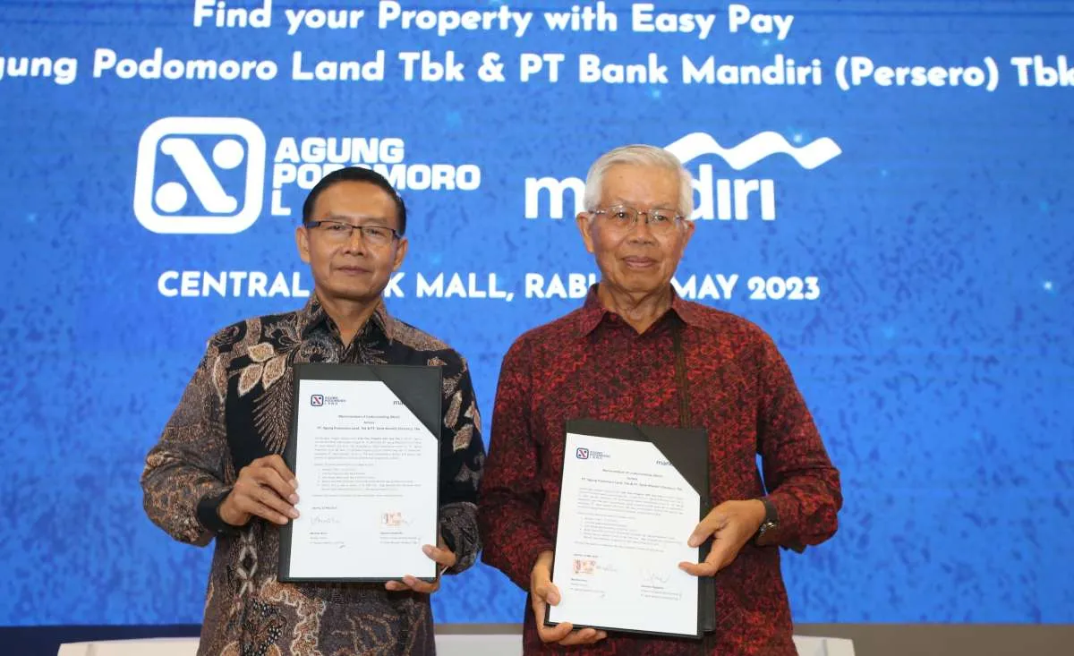 Agung Podomoro & Bank Mandiri Lakukan Kolaborasi Strategis Dukung Sektor Riil Tumbuh