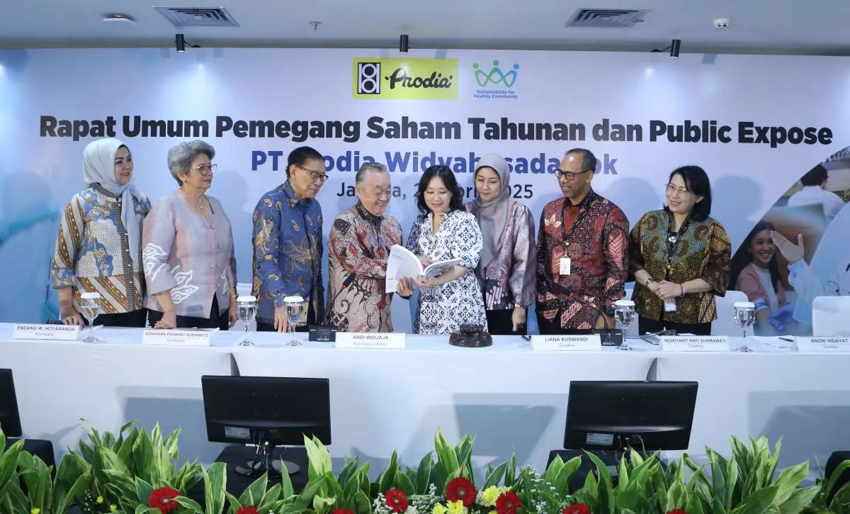 Prodia (PRDA) Tebar Dividen Rp 162 Miliar dari Laba 2024