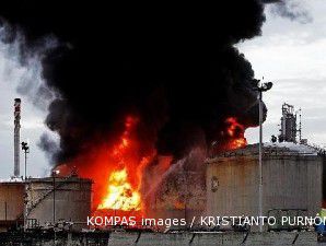 Nilai kerugian kilang Cilacap yang terbakar US$ 30 juta