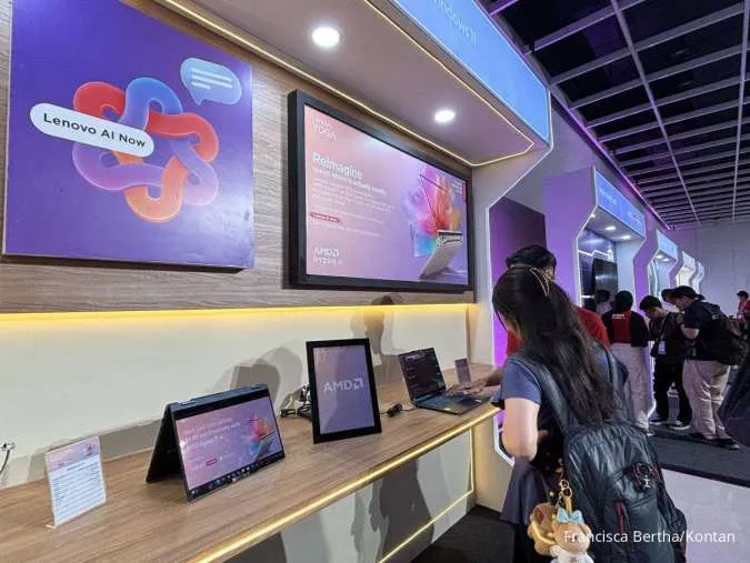 Lenovo Gandeng AMD Hadirkan Laptop AI, Harga Mulai Rp 12 Jutaan