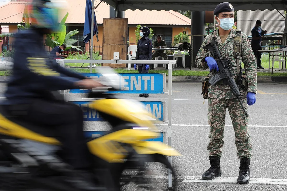 Rekor harian tertinggi, Malaysia catat 3.337 kasus baru virus corona