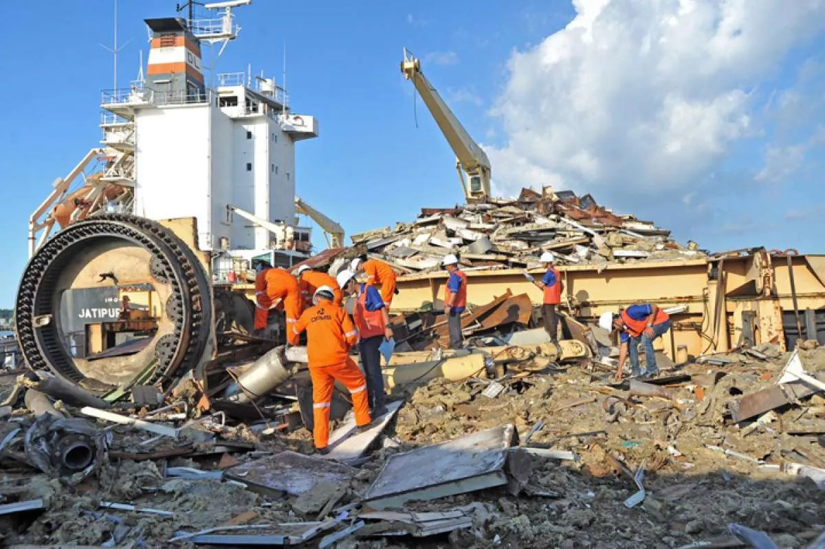Semester I-2019, Optima Prima produksi 12.000 ton besi scrap
