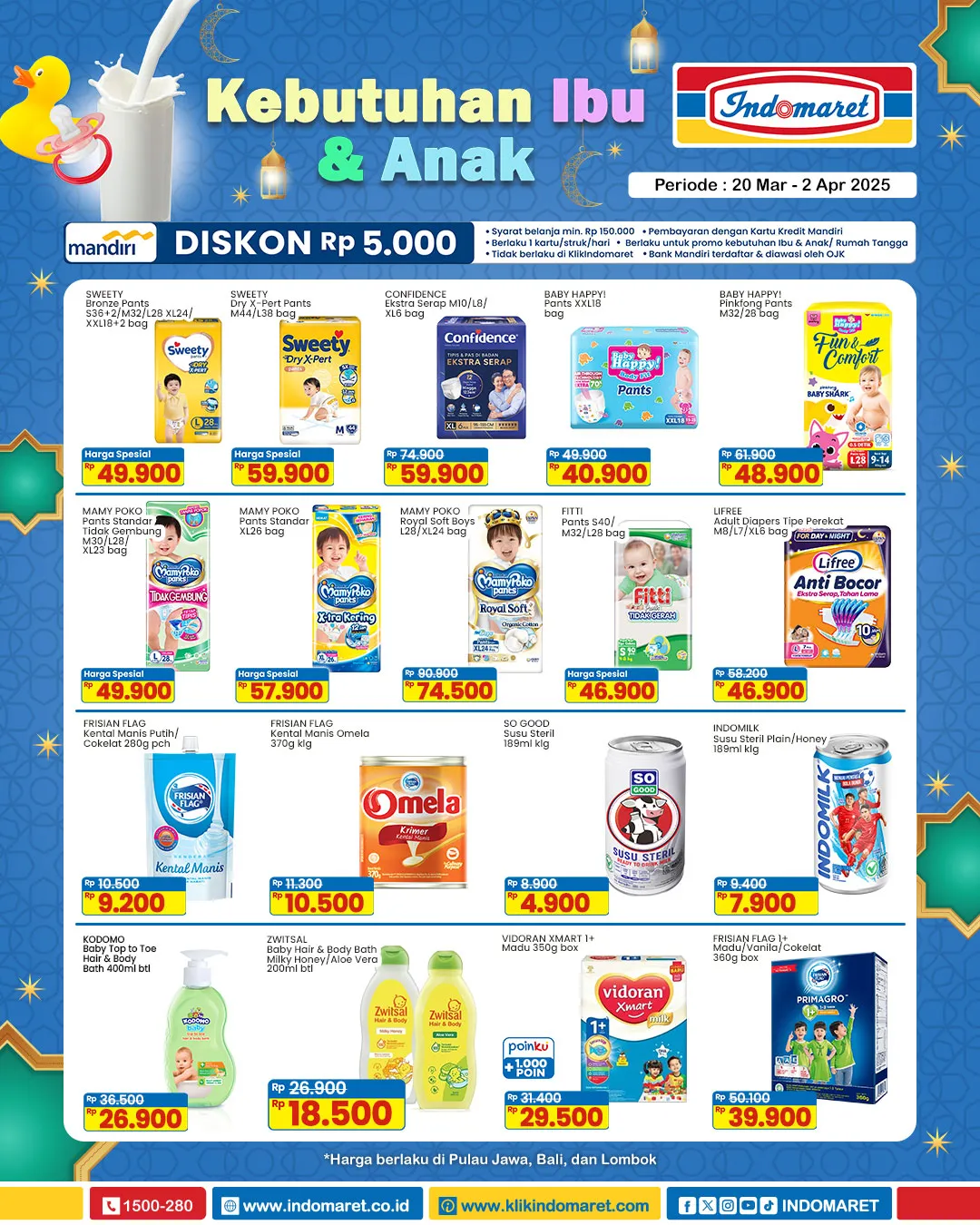 Promo Indomaret Super Hemat Periode 20 Maret-2 April 2025