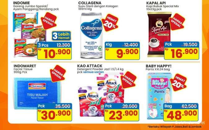 Promo Indomaret Weekend 27-30 November 2025, Diskon Attack & Baby Happy