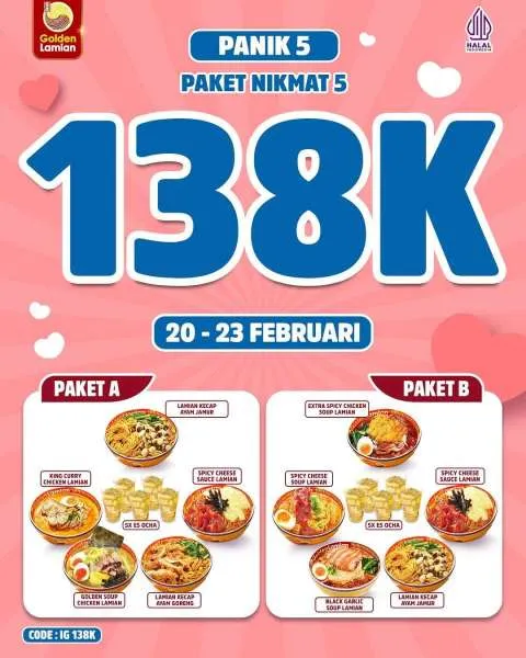 Promo Golden Lamian Panik 5