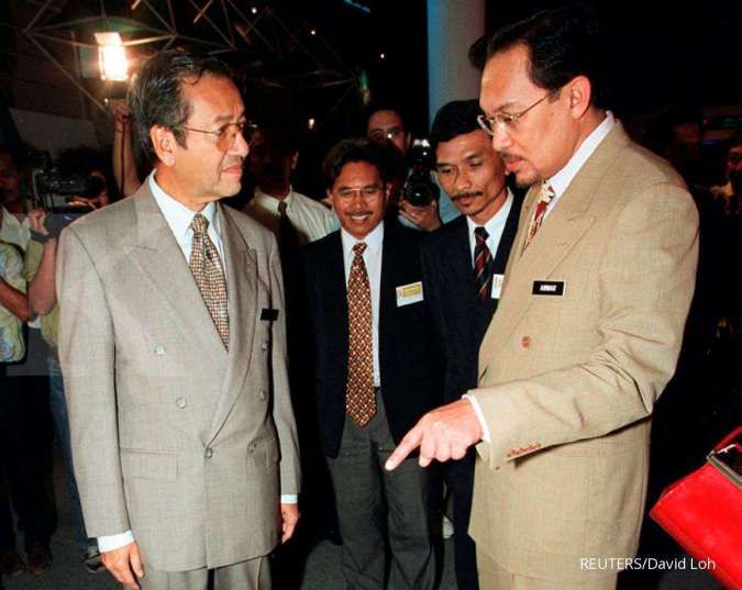 Hubungan memanas, Mahathir ogah kerja sama lagi dengan Anwar Ibrahim