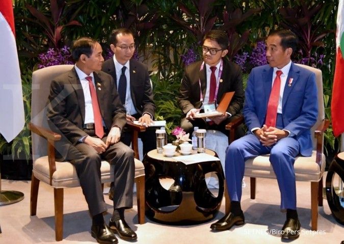 Presiden Jokowi gelar pertemuan bilateral dengan Presiden Myanmar