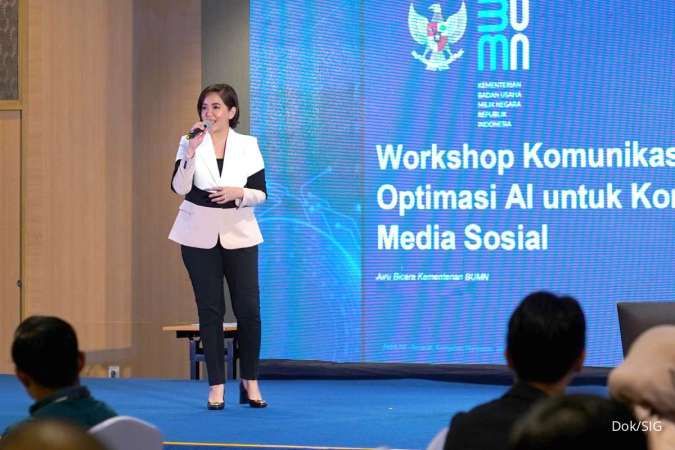 SIG Dukung Lokakarya Komunikasi Kementerian BUMN, Manfaatkan AI Optimalkan Komunikasi