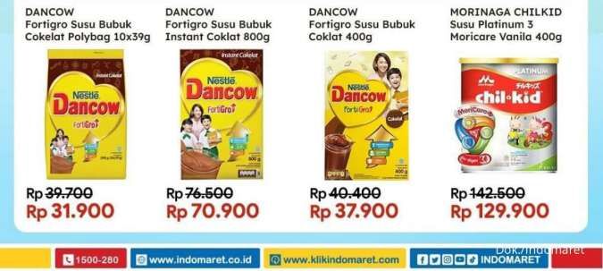 Promo Indomaret Susu Sehat Harga Hemat, Ada Potongan Harga Menarik s/d Akhir Februari