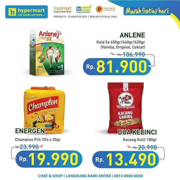 Promo JSM Hypermart Hyper Diskon Weekend Periode 23-26 Agustus 2024