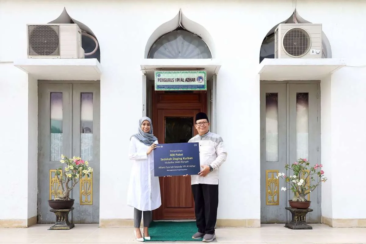 Allianz Syariah &Yayasan Pesantren Islam Al Azhar Perluas Manfaat Kurban untuk Negeri