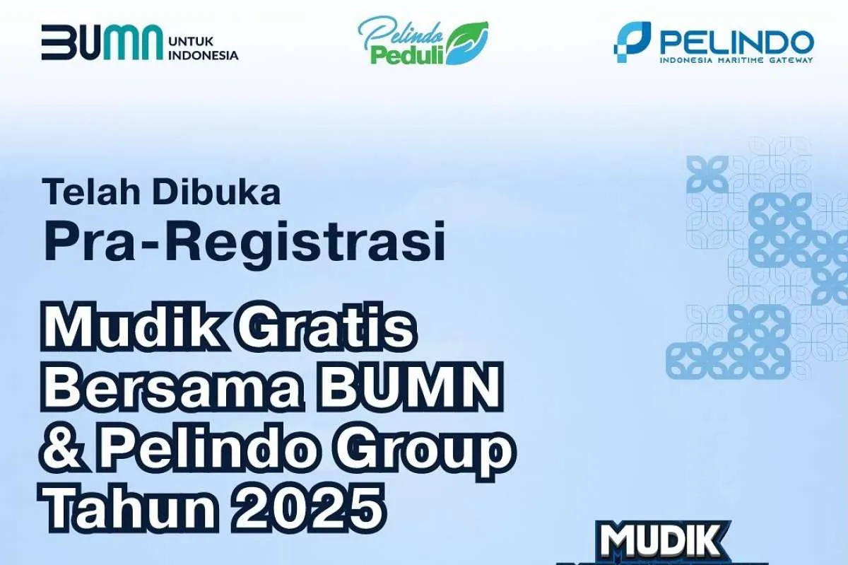 Link Daftar Mudik Gratis BUMN Pelindo di Lebaran 2025, Ini Syarat dan Rute Perjalanan
