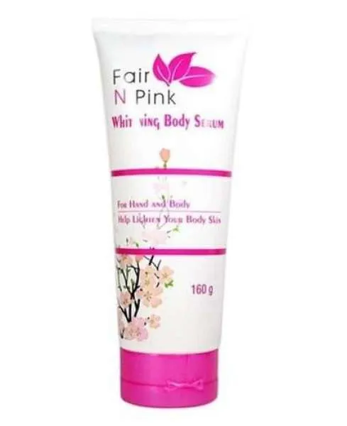 Fair n pink whitening body serum