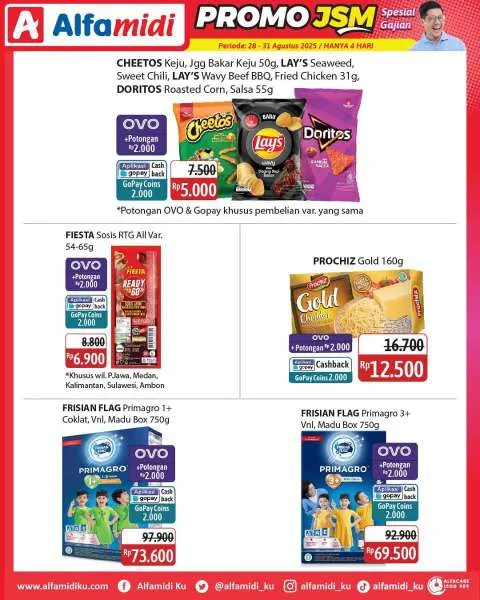 Promo JSM Alfamidi Spesial Gajian Periode 28-31 Agustus 2025