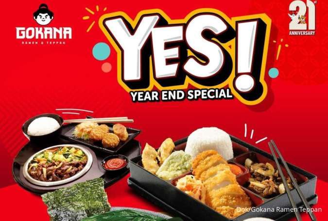 Promo Gokana Ramen Akhir Tahun 2025, 3 Pilihan Menu Mulai Rp 59.000-an