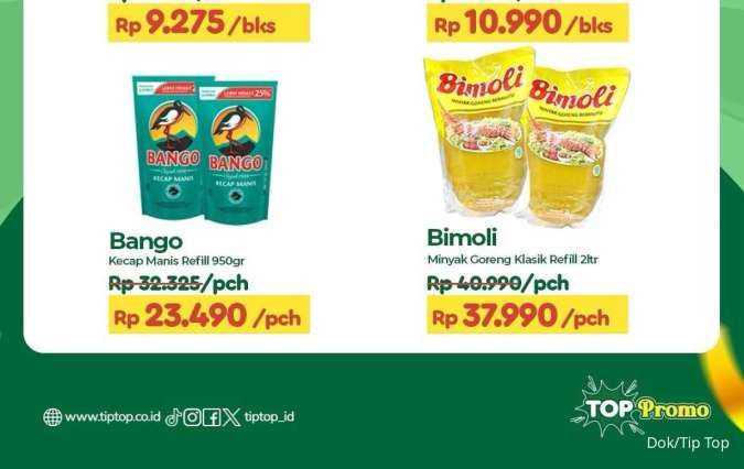 Promo JSM Tip Top 1 November 2025, Diskon Minyak Goreng Sampai Besok