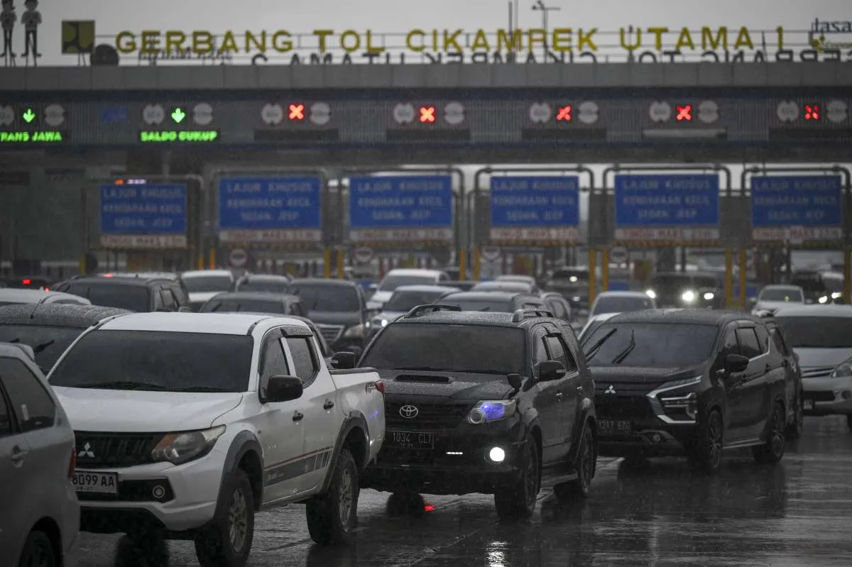 Libur Awal Tahun 2025, Lebih dari 344 Ribu Kendaraan Kembali ke Jabotabek