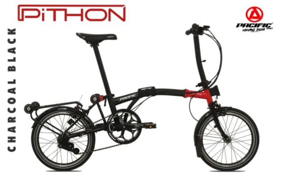 Desain 3 mode lipatan! Harga sepeda lipat Pacific Pithon Sporty tak terlalu mahal