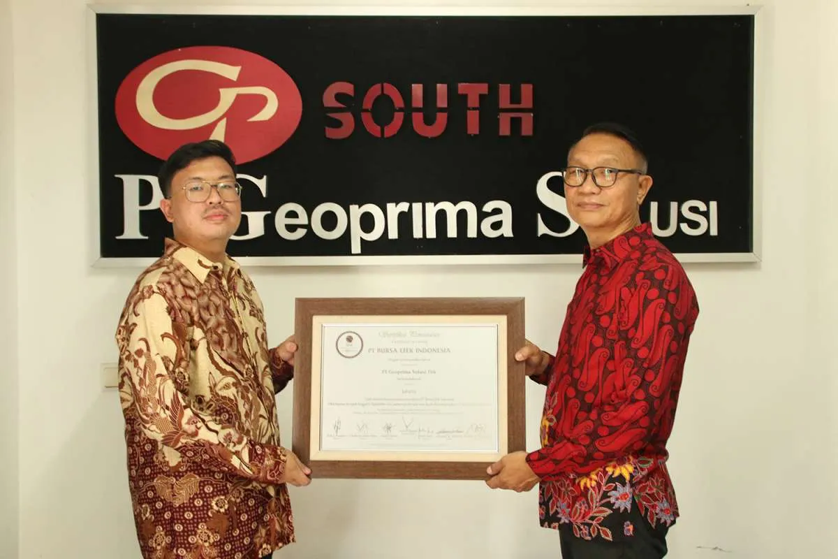 Perdana melantai di bursa, saham Geoprima Solusi (GPSO) melesat 34,44%