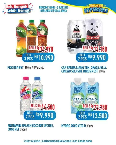 Promo Hypermart Beli Banyak Lebih Hemat Periode 30 Mei-5 Juni 2025
