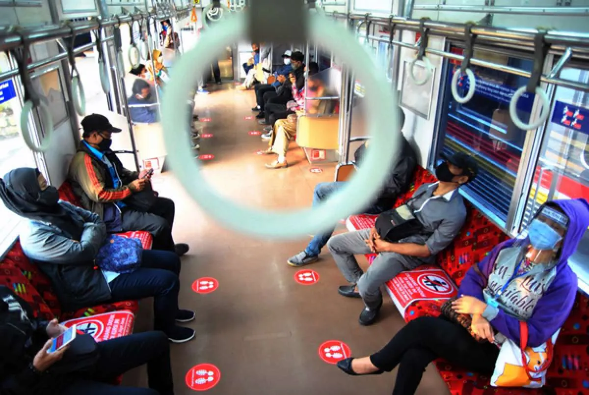Waduh, jumlah pengguna KRL Jabodetabek naik 9% hari ini